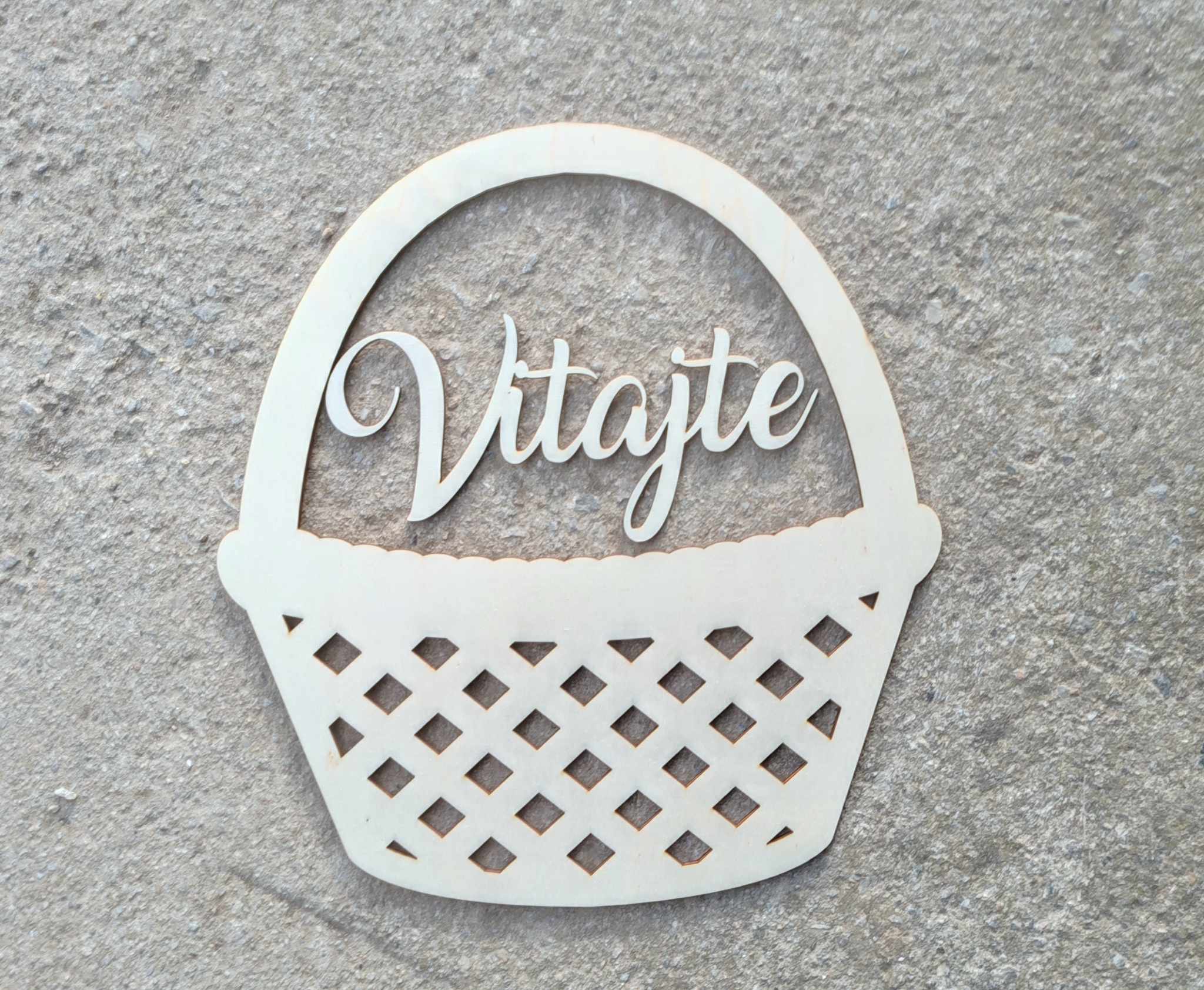 Drevený základ na ďalšie tvorenie