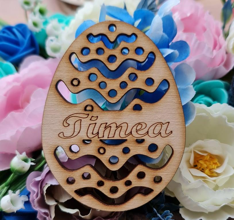 Drevený zajačik sna darovanie peňazí 