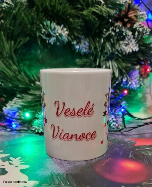 Hrnček tučniaci Veselé Vianoce (s krabičkou)