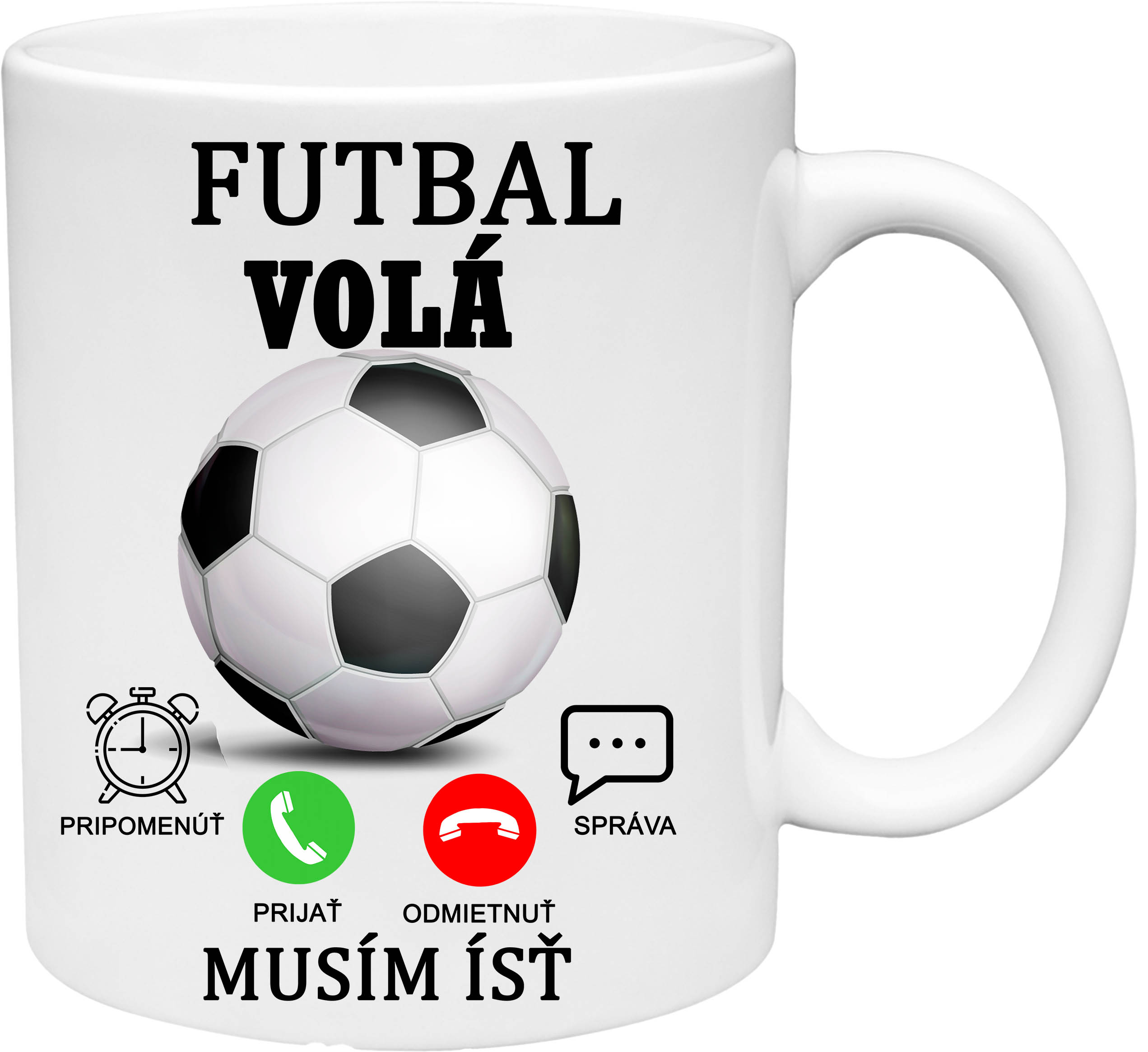 Hrnček Futbal volá (s krabičkou)