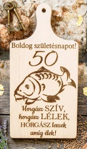 Lopárik veľký - Horgász szív,  horgász lélek, horgász leszek  amíg élek! 