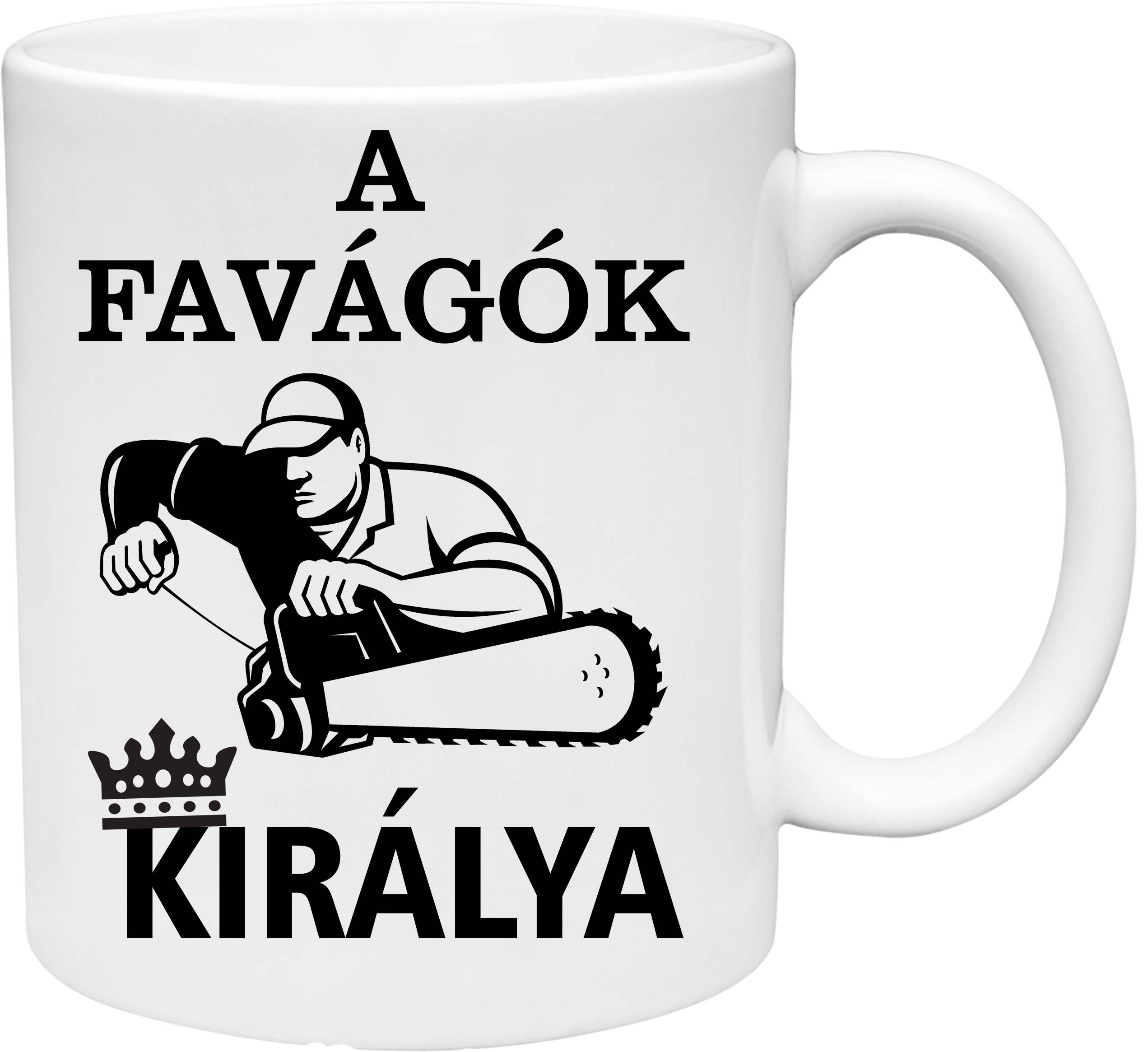 Hrnček A favágók királya (s krabičkou)