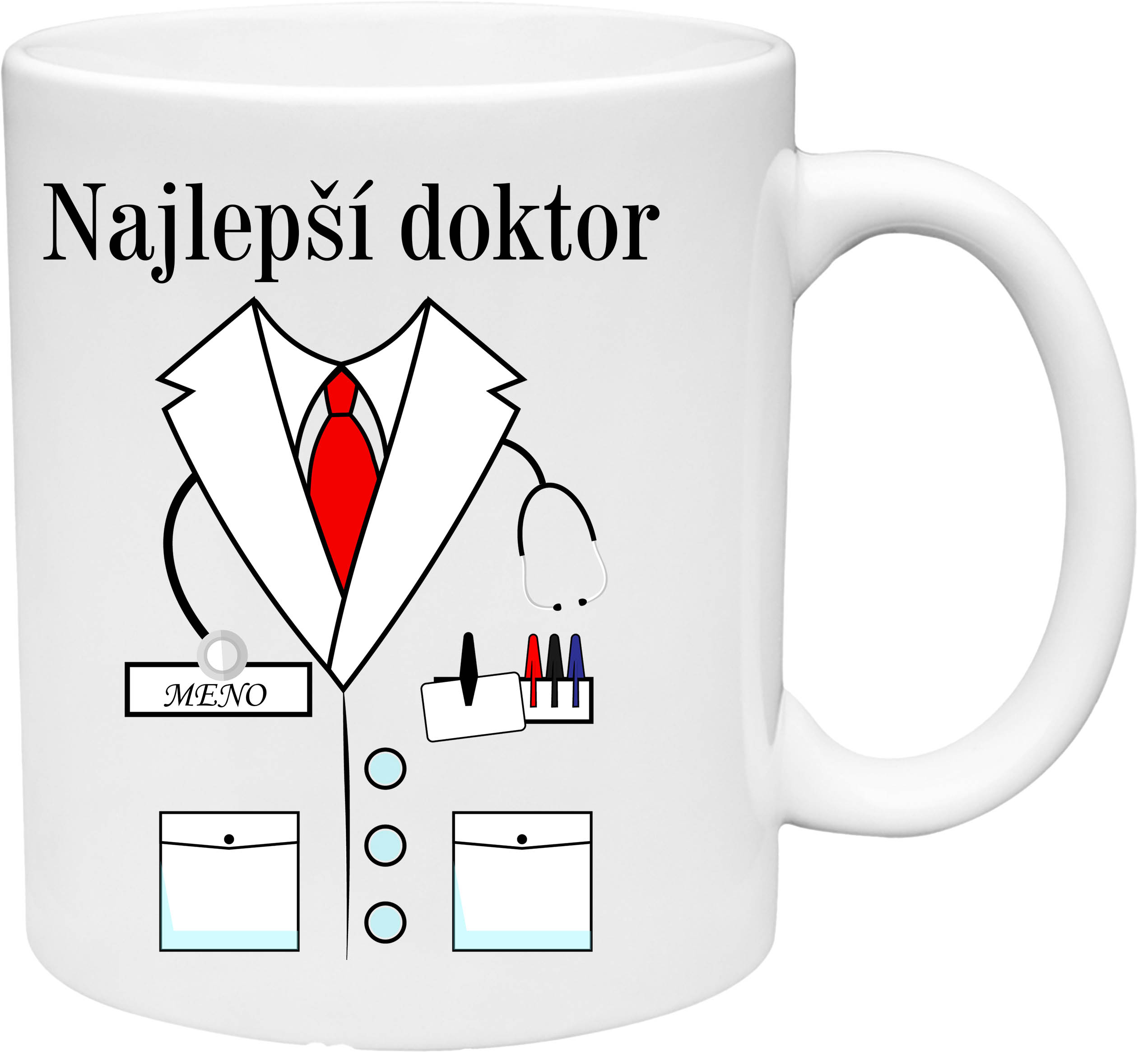 Hrnček Najlepší doktor 1 (s krabičkou)