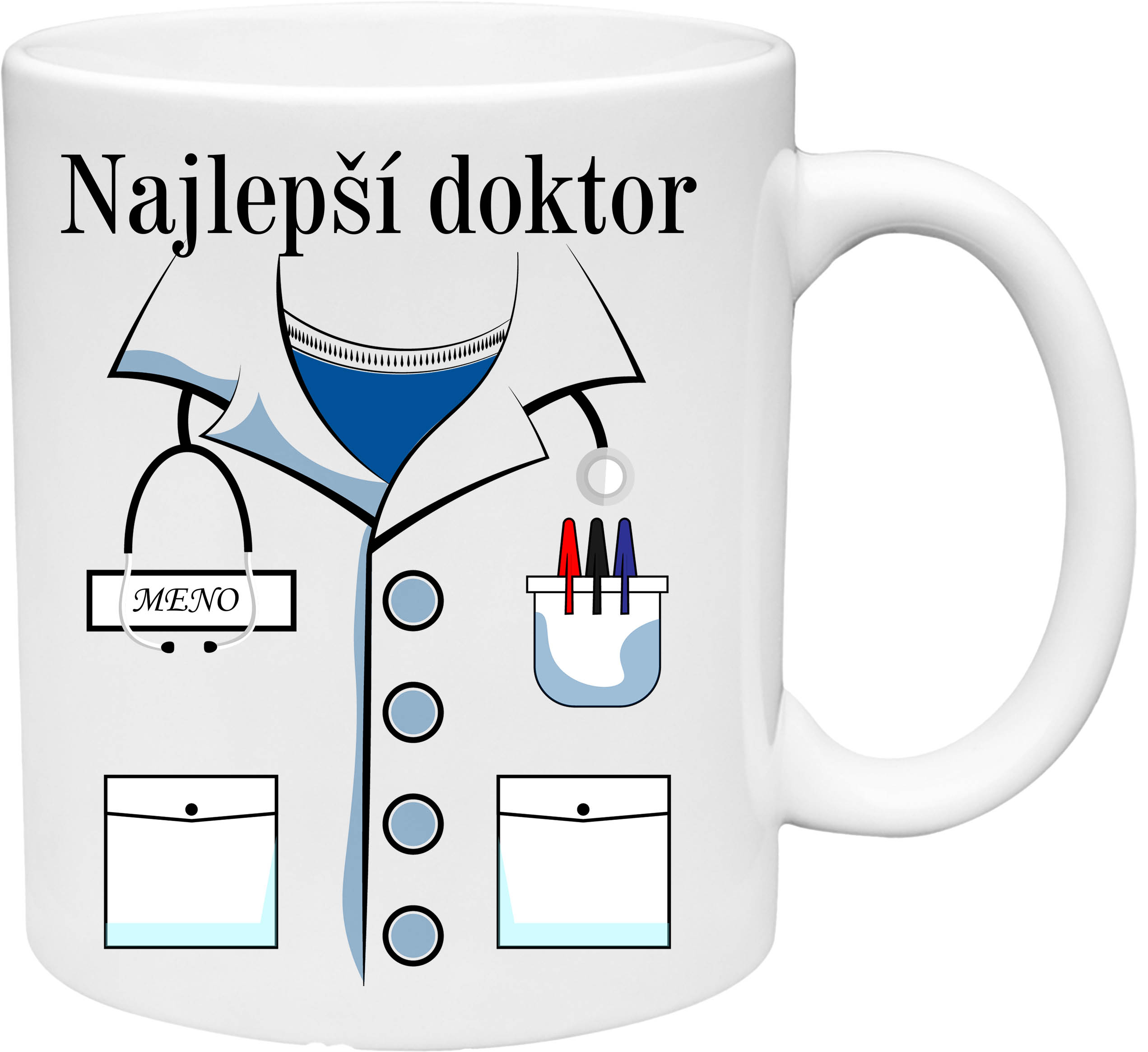 Hrnček Najlepší doktor 2 krabičkou)