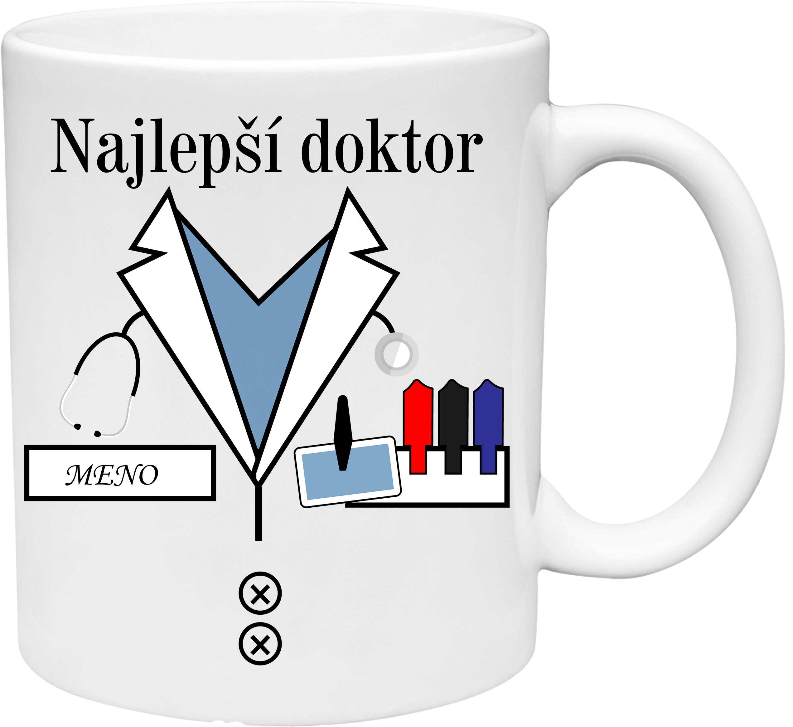 Hrnček Najlepší doktor 3 krabičkou)