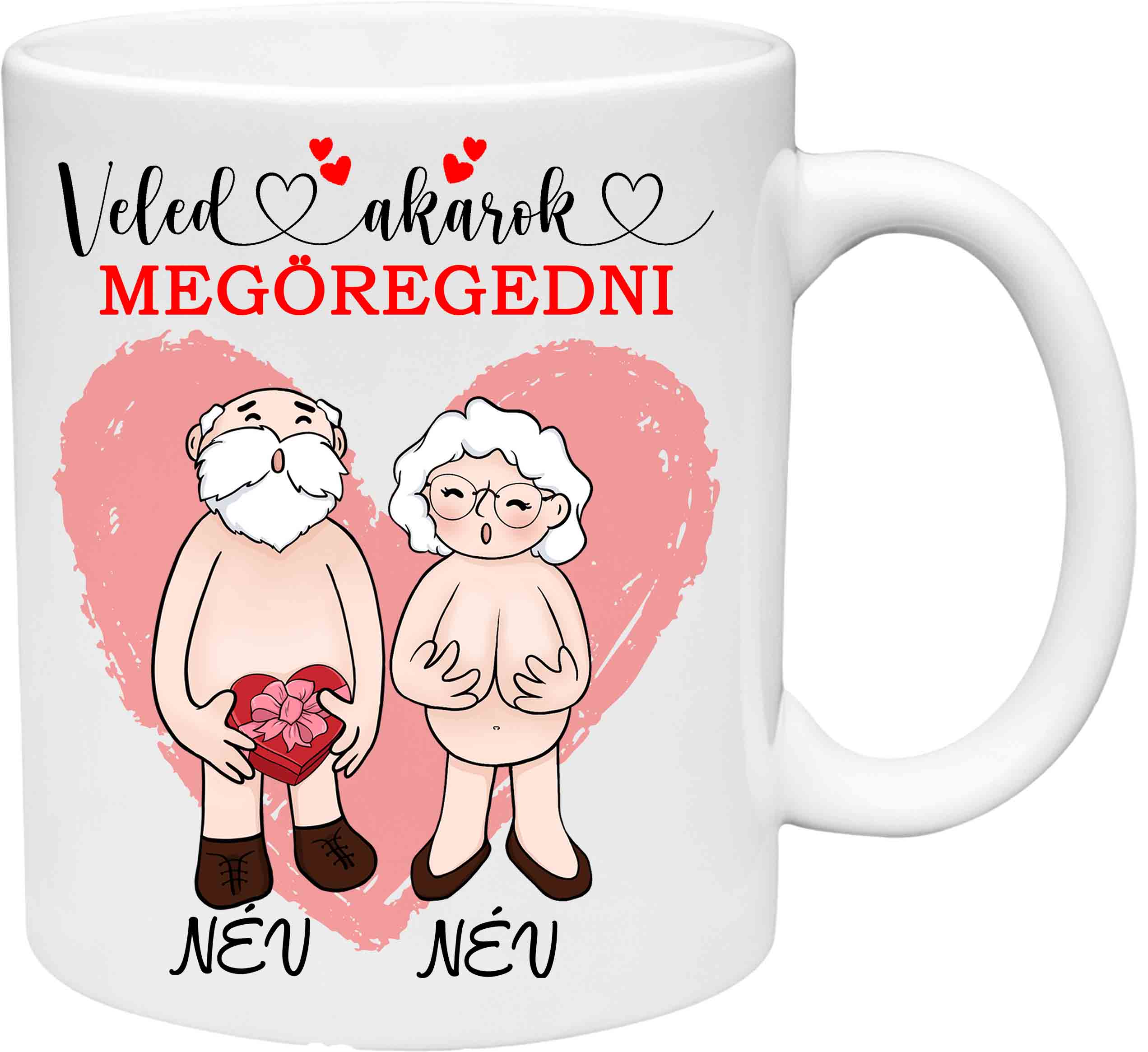 Hrnček Veled akarok megöregedni (s krabičkou)