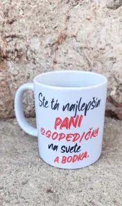 Hrnček ste tá najlepšia pani logopedička (s krabičkou)