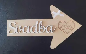 Svadobná šípka - Svadba