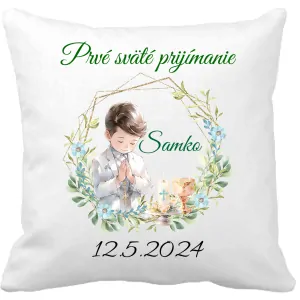 Pamätný vankúšik na prvé sväté prijímanie 1 (chlapec)
