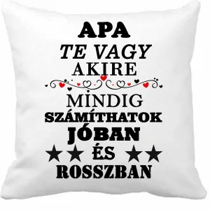 Vankúš - Apa te vagy akire mindig számíthatok ...
