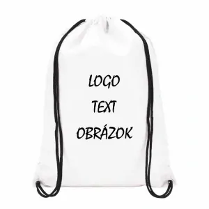 Sťahovací vak biely s vlastnou potlačou