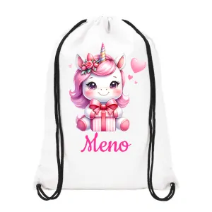 Sťahovací vak s dizajnom unicorn