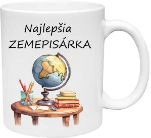 Hrnček  Najlepšia zemepisárka  (s krabičkou)
