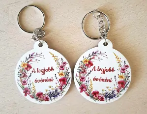 Drevená kľúčenka A legjobb óvónéni