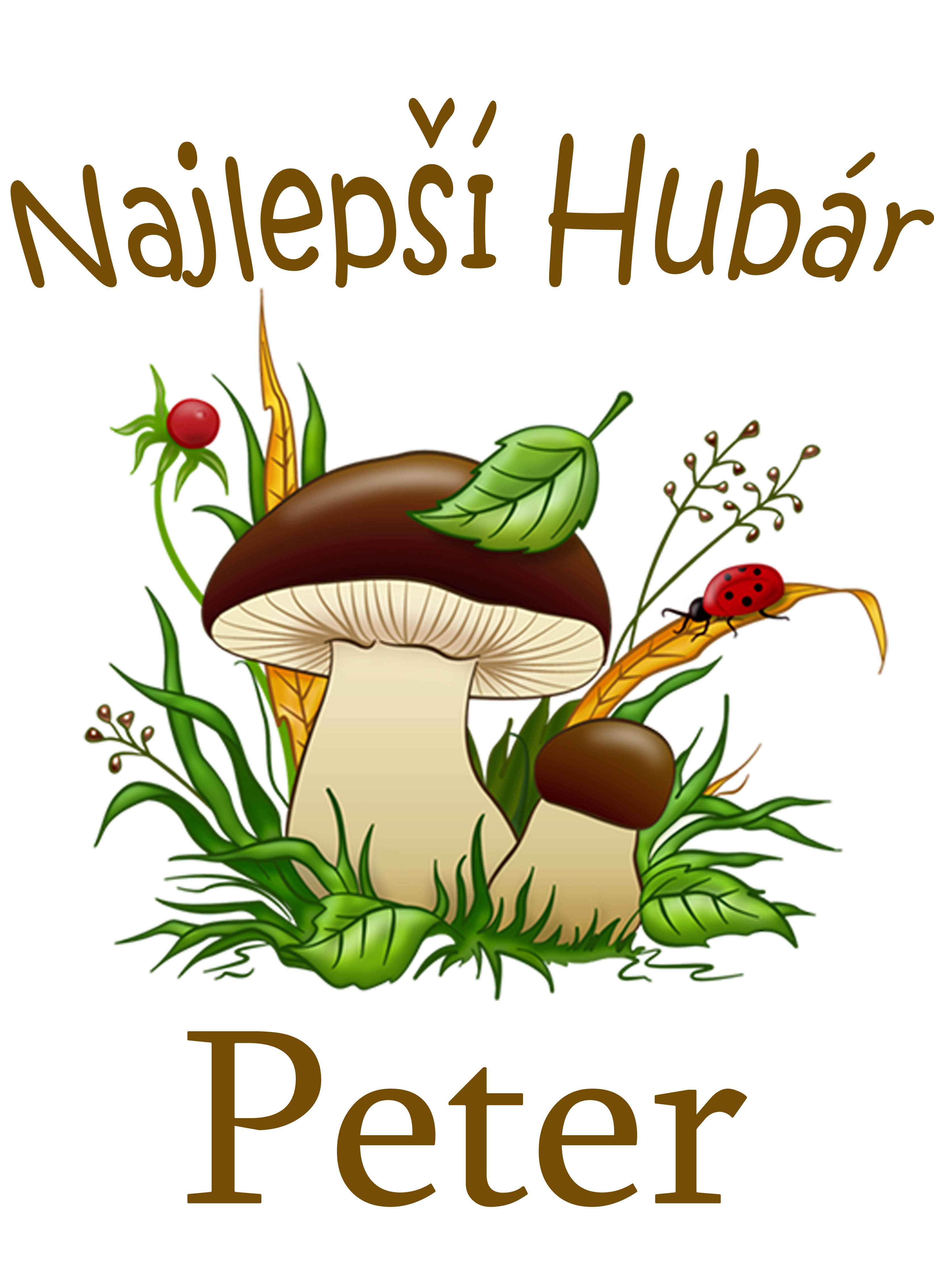 Hrnček Najlepší hubár  (s krabičkou)