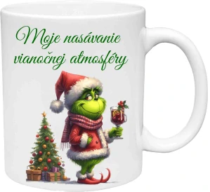 Hrnček Grinch Moje nasávanie vianočnej atmosféry 1 (s krabičkou)