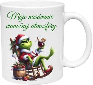 Hrnček Grinch Moje nasávanie vianočnej atmosféry 3 (s krabičkou)