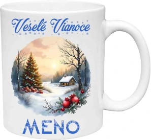 Hrnček Veselé Vianoce 4 (s krabičkou)