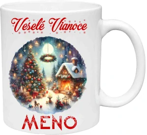 Hrnček Veselé Vianoce 10 (s krabičkou)