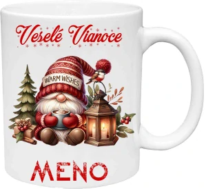 Hrnček Vianočný škriatok 2 (s krabičkou)