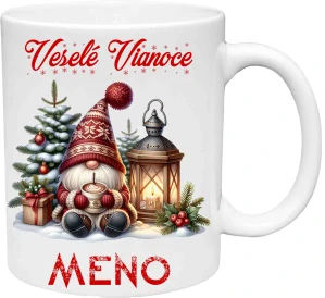 Hrnček Vianočný škriatok 3 (s krabičkou)