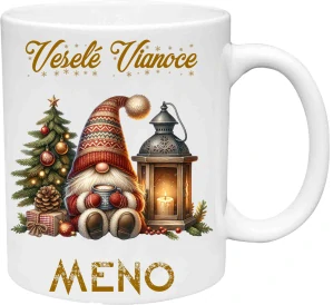 Hrnček Vianočný škriatok 6 (s krabičkou)
