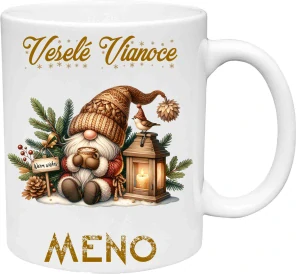 Hrnček Vianočný škriatok 7 (s krabičkou)