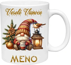 Hrnček Vianočný škriatok 8 (s krabičkou)