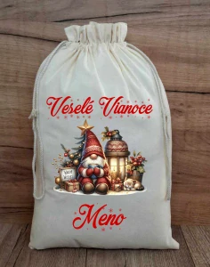 Vrecko Veselé Vianoce škriatok 1