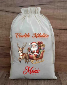 MIKULÁŠSKE VRECKO S MENOM- Mikuláš 2
