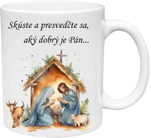 Hrnček Skúste a presvedčte sa, aký dobrý je Pán... (s krabičkou)