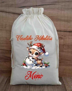 MIKULÁŠSKE VRECKO S MENOM-  Sobík 1