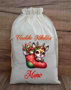 MIKULÁŠSKE VRECKO S MENOM-  Sobík 2