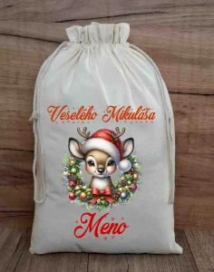 MIKULÁŠSKE VRECKO S MENOM-  Sobík 4