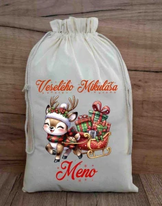 MIKULÁŠSKE VRECKO S MENOM-  Sobík 5
