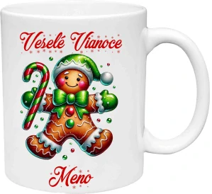 Hrnček Veselé Vianoce Medovník 2 (s krabičkou)