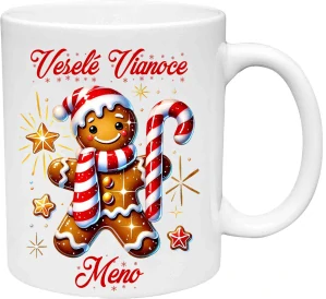 Hrnček Veselé Vianoce Medovník 9 (s krabičkou)