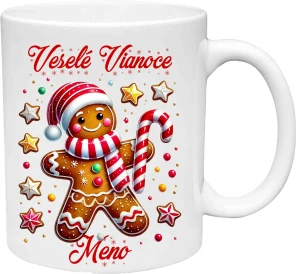 Hrnček Veselé Vianoce Medovník 10 (s krabičkou)