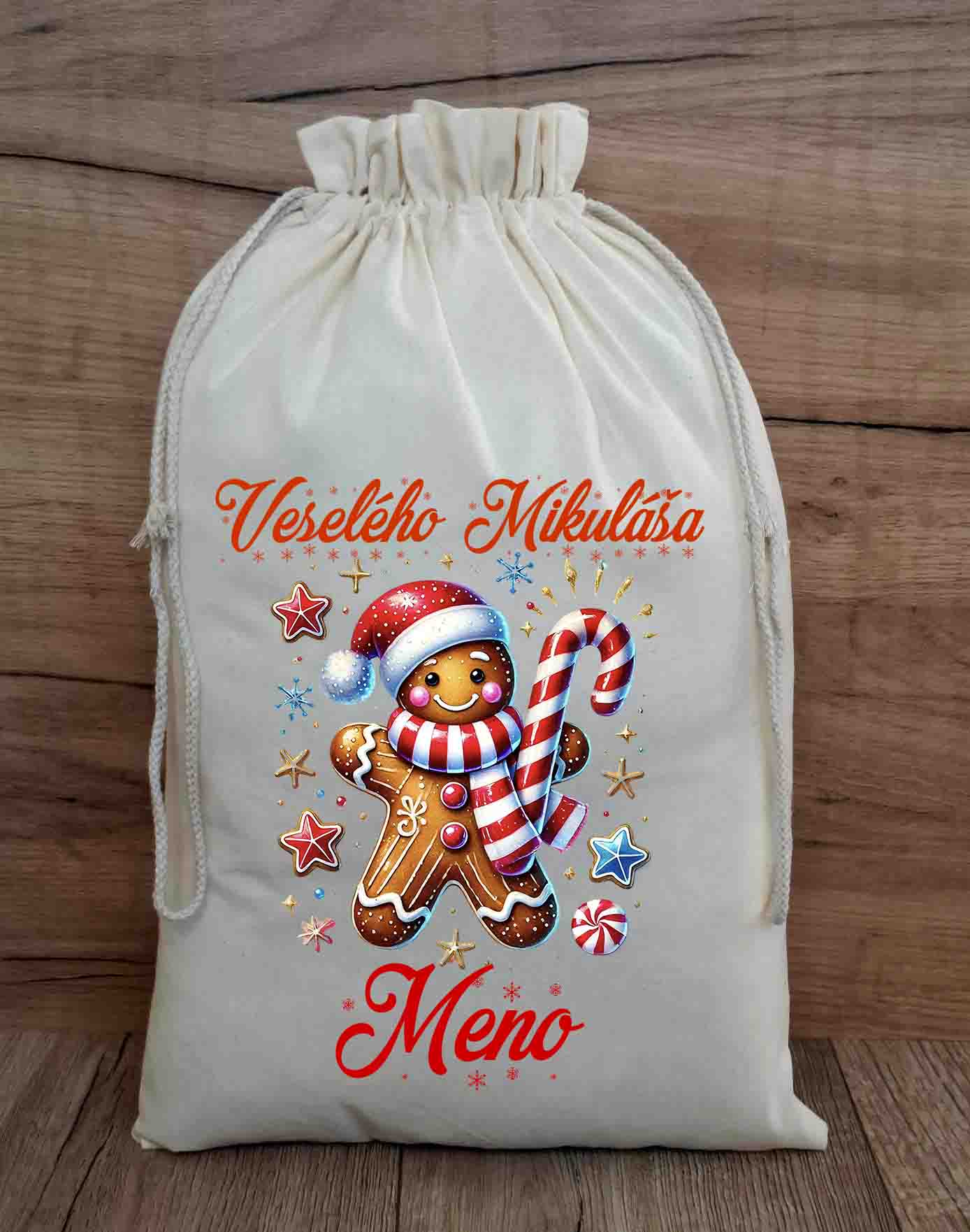 MIKULÁŠSKE VRECKO S MENOM- Medovník 1 