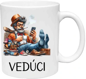 Hrnček Vedúci (s krabičkou)
