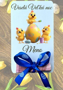 Veľkonočná Drevená tabuľa na darovanie peňazí 7