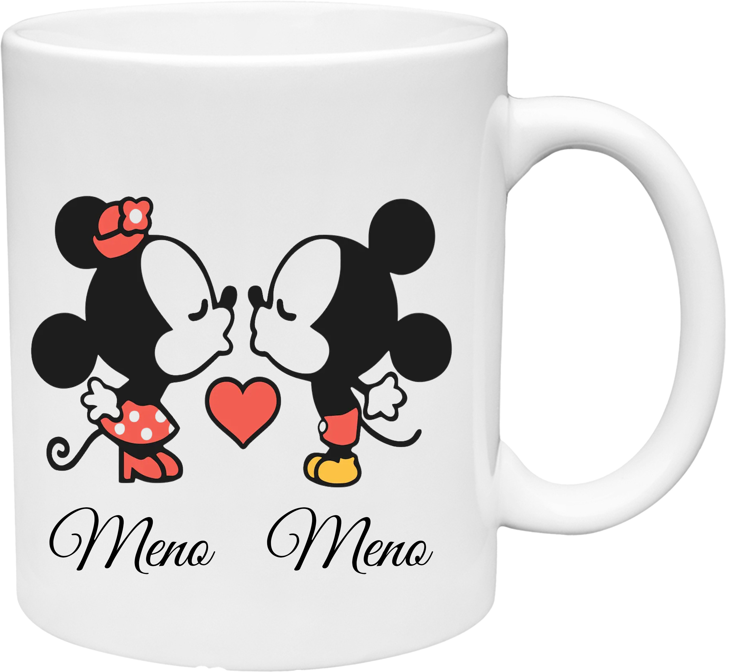 Hrnček Mickey a Minie (s krabičkou)