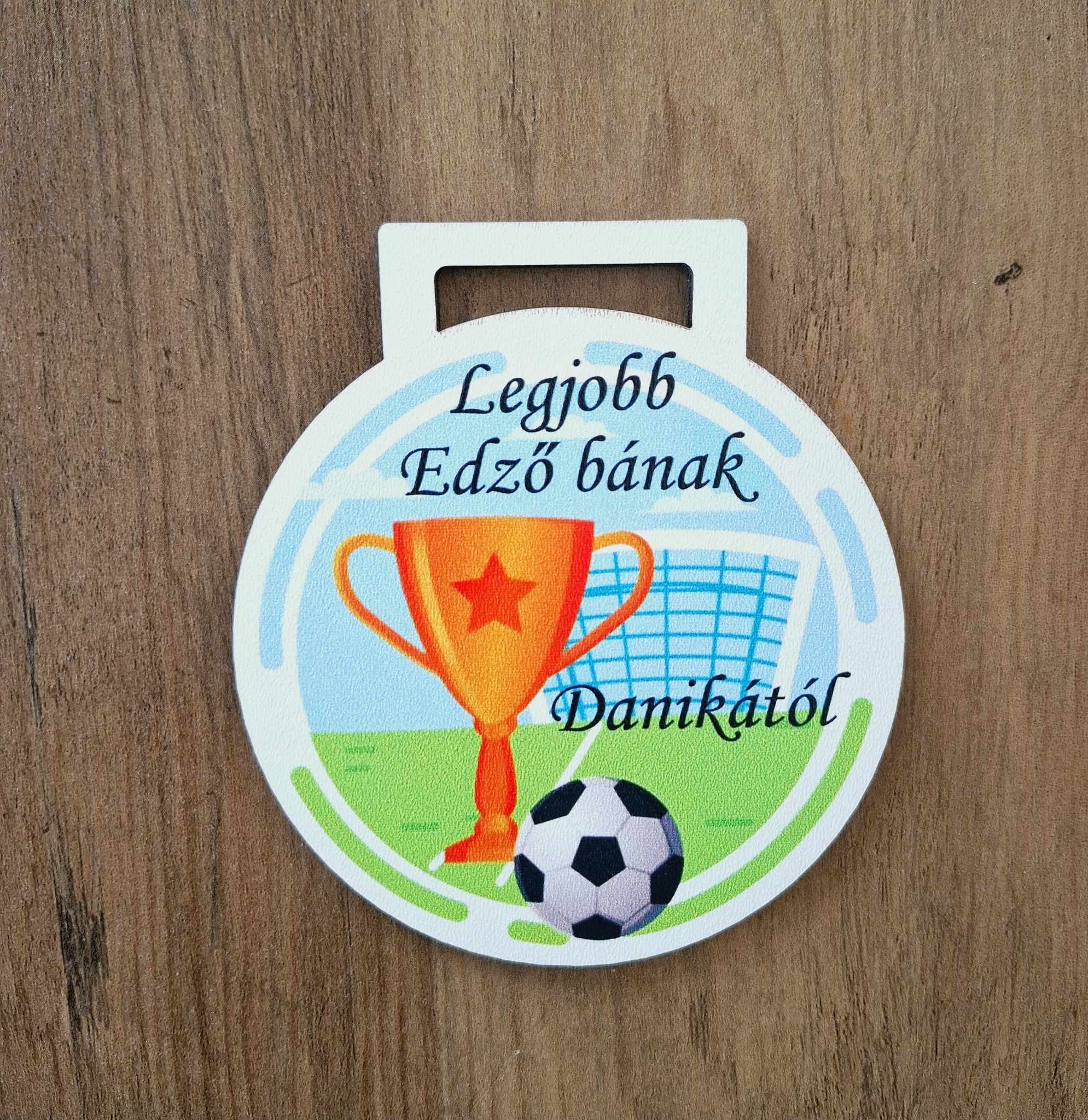 Medál Legjobb Edző bának