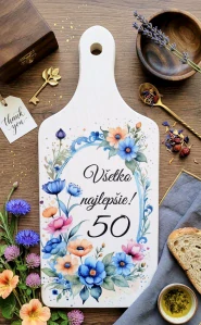 Lopárik kvety Všetko najlepšie
