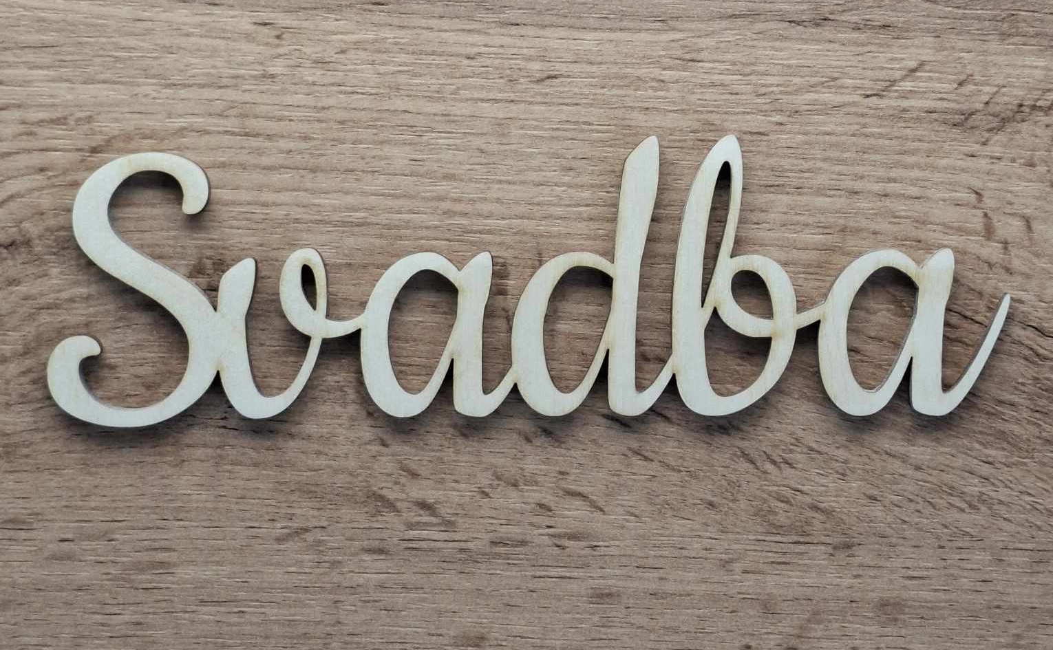 Výrez svadba