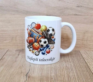 Hrnček Najlepší telocvikár (s krabičkou)