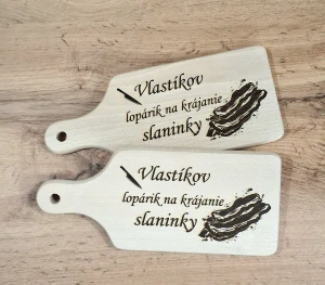 Lopárik na krájanie slaninky