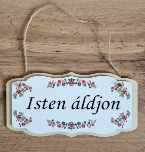 Tabuľa Isten áldjon