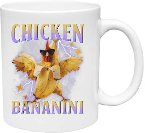 Hrnček chicken bananini (s krabičkou)
