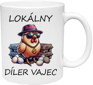 Hrnček Lokálny díler vajec (s krabičkou)